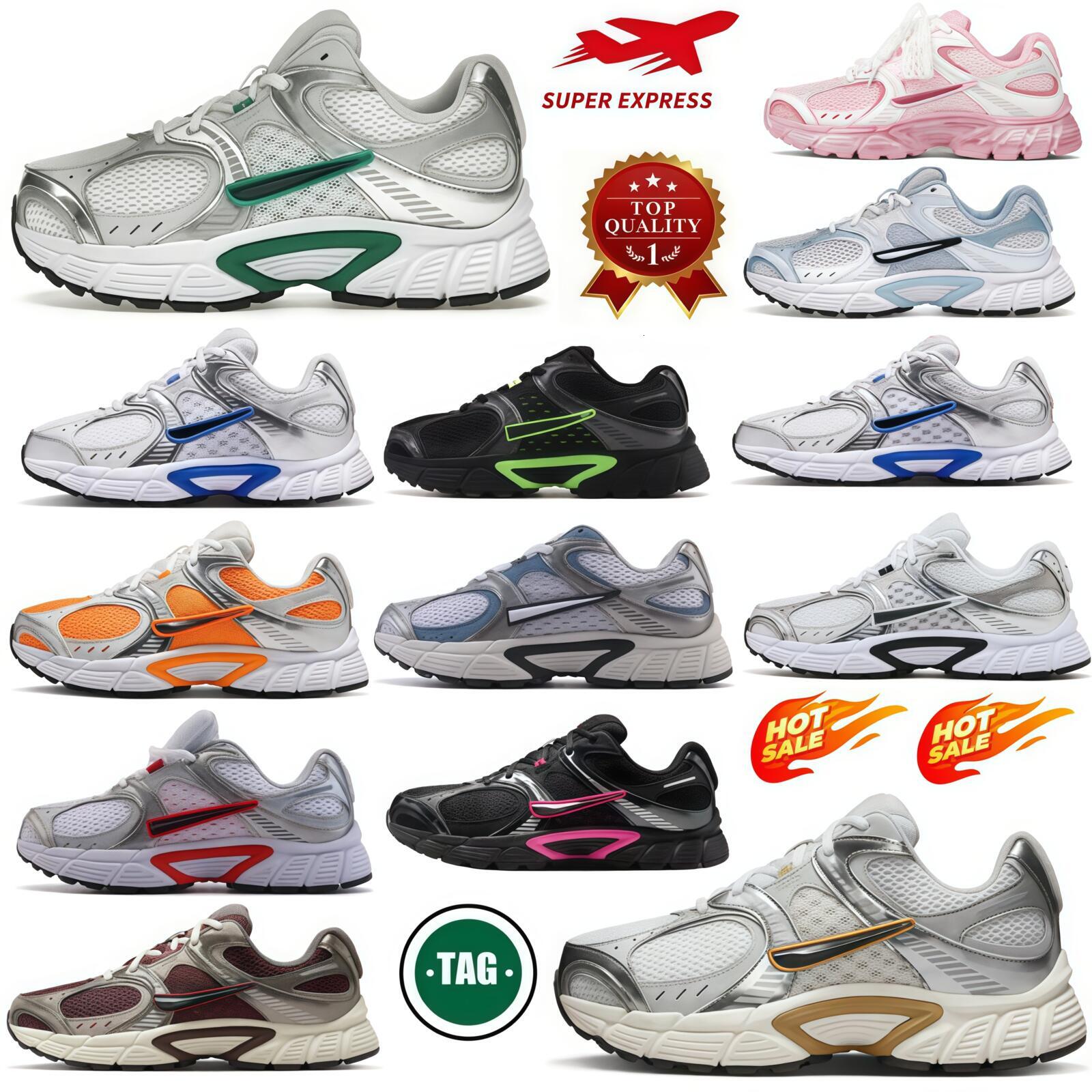 with box Designer v5 RNR running shoes metallic gold photon dust pink velvet brown yellow ochre anthracite black sesame vomeros v5 mens womens outdo
