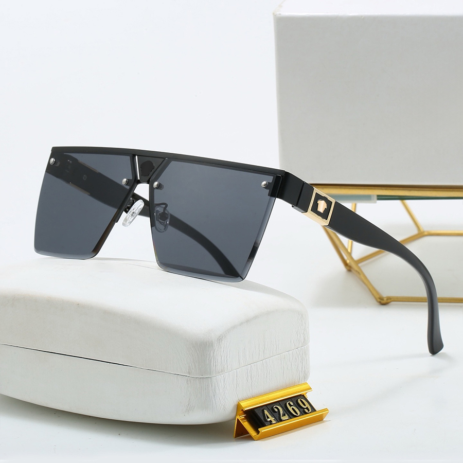 Lunettes de soleil de créateur pour hommes et femmes, classiques, de plage, de mode, de voyage, rétro, plein cadre, Design de luxe, lunettes de s