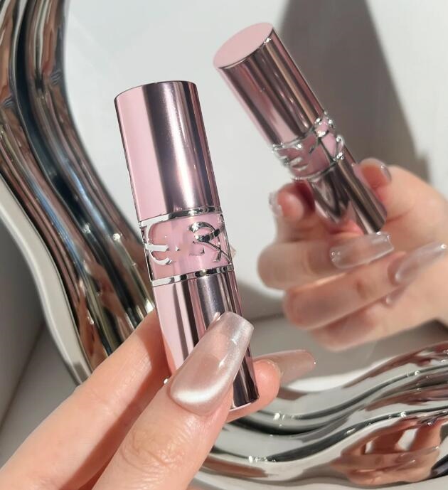 Brand Loveshine Candy Glow Lipstick Pink Case Hydrating Tinted Lip Balm Long Lasting Shine Lip Color Makeup for Women 12 Colors Natural Lipstick 3.1