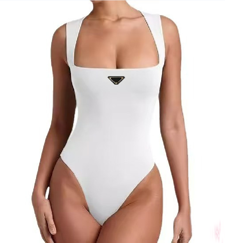 Para Swim Bikini Designer Women's Knitted T Shirt Sleeveless Women's Summer Vest Vest Vest Short Shirt Women's Slim Fit Vest Ice Silk