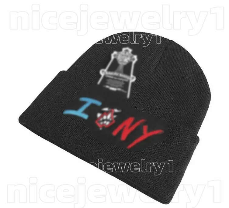 Designer Bonnet Hip Hop Cross Street Trend Skull Cap High Quality Winter Hat Black And White Colors Beanies Men Hats Soft Embroidered chromed hearte