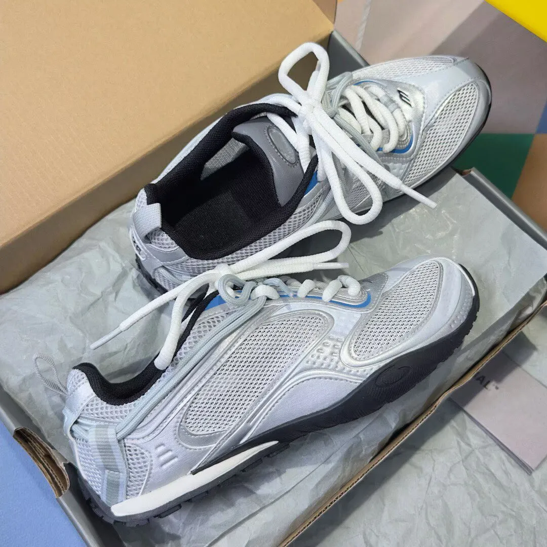 Top Quality The Newest Women Men Radar Gradient Lines Sneaker Polyurethane Recycled Polyester 3B Runner Sport Ultra-light Sole Couple Skateboard Wal