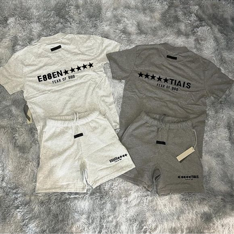 Designer essential shorts Mens shirt hoodie mens sport shorts Letter-printed short-sleeved shirt 2026 Summer Must-have Couple T-Shirt essential shorts 75$