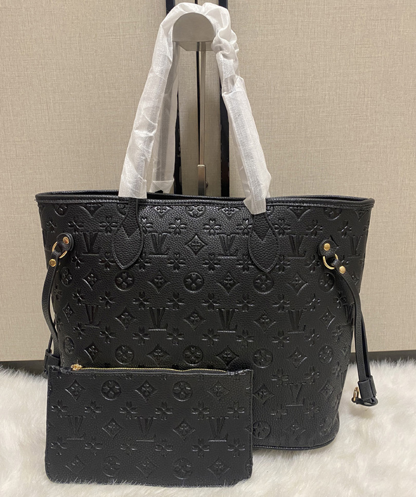 High quality Designers leather handbags women shoulder bags with wallet composite bag purse lady totes 2pcs/set M40156 luxury bag Lady Messenger Bag