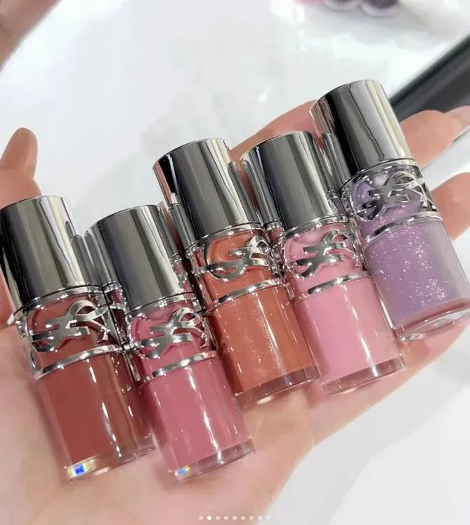 Brand 12 colors Silver Tube Lip Glaze Loveshine Plumping Lip Oil Gloss 6ml Jelly Lips Gloss Moisturizing Crystal Shiny Glitter Lip Balm-image-1091920975