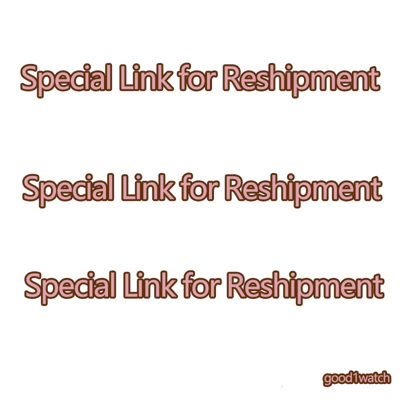 Special Payment Link Designed for Resending Goods and Replacement Service1