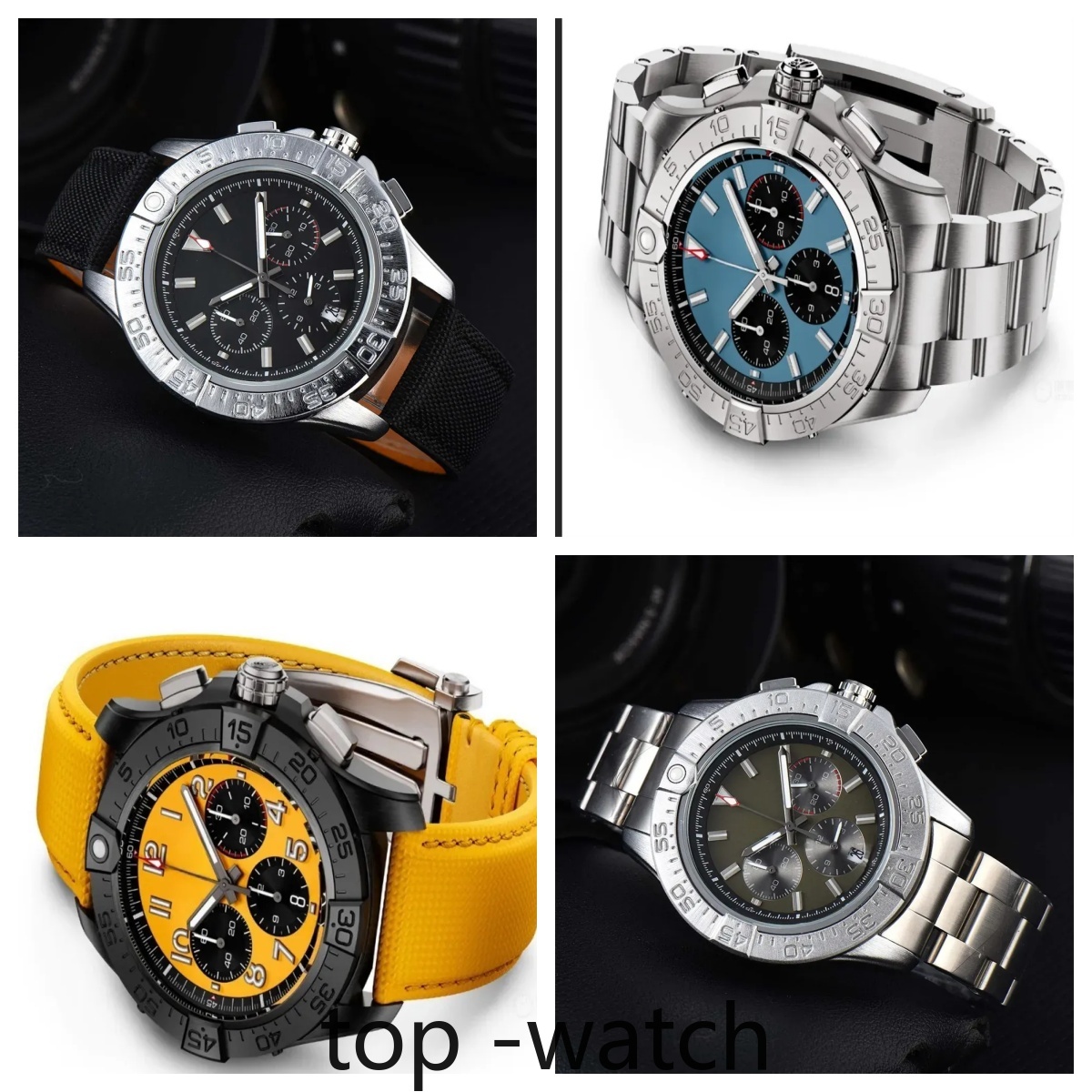 AAAAA hot man Watches for Mens Luxury Endurance Sport Automatic Date Wristwatch 1884s Quartz Chronograph Male Clocks All dial work Sapphire glass me