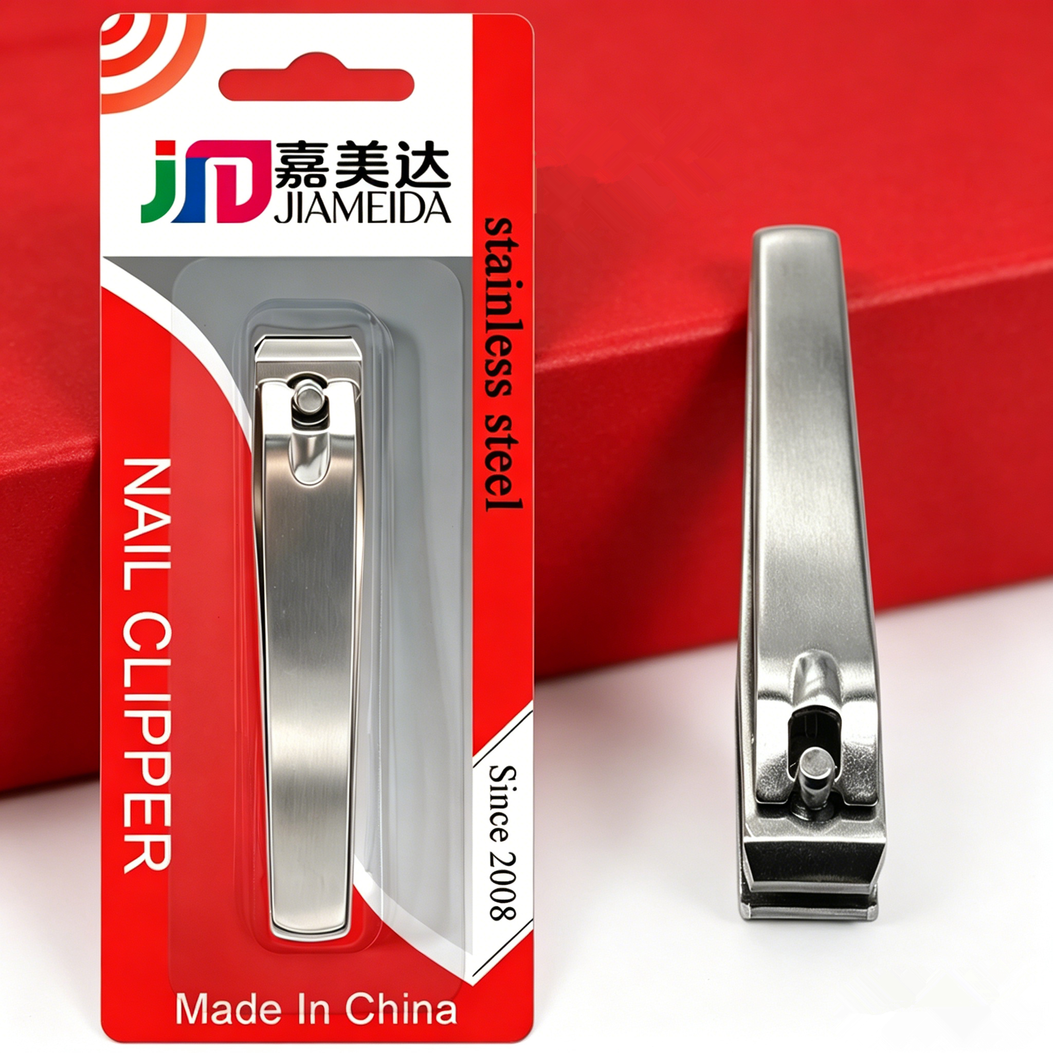 Durable Stainless Steel Nail Clippers 211 Nail Cutter Trimmer with Custom Logo - Ideal for At-Home and On-the-Go Use-image-1101973059