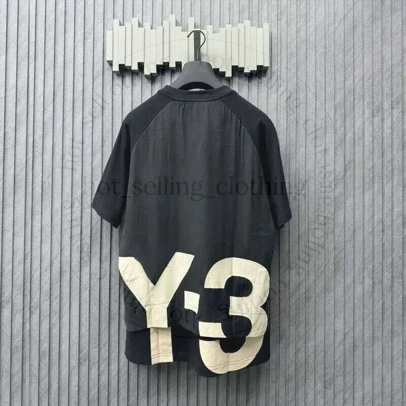 Designers T-Shirt Qualitys Y3 Tshirt Men Women Designer T Short Summer Fashion Letter Print Y-3 T-Shirts High Streer Hip Hop trend Shirts aa1