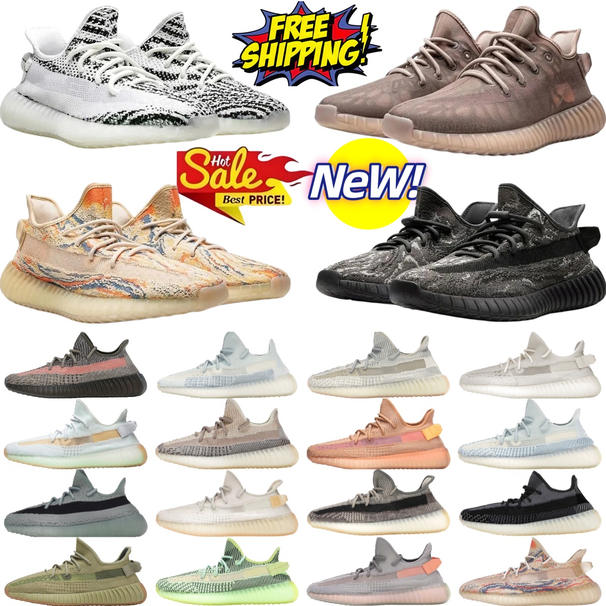 Livraison gratuite Designer hommes baskets chaussures de course 350 femmes chaussures décontractées maille respirant matériau antidérapant chauss