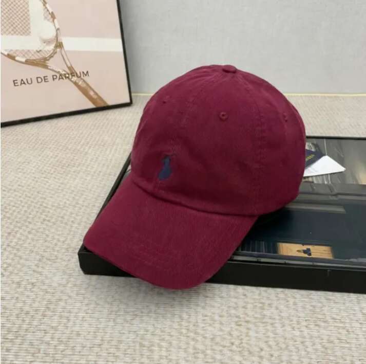 New Classic Luxury Designer hat Unisex Baseball Fashion Cotton Polo Embroidery Casual Caps Soft Breathable Golf Sun