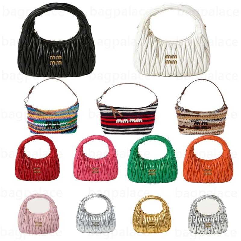 Designer Bag Underarm Shoulder Bag Travel Hobo Half Moon Armpit Tote Cross body Women's Matelasse Crossbody Handbags Clutch Purse Handbag Luxur