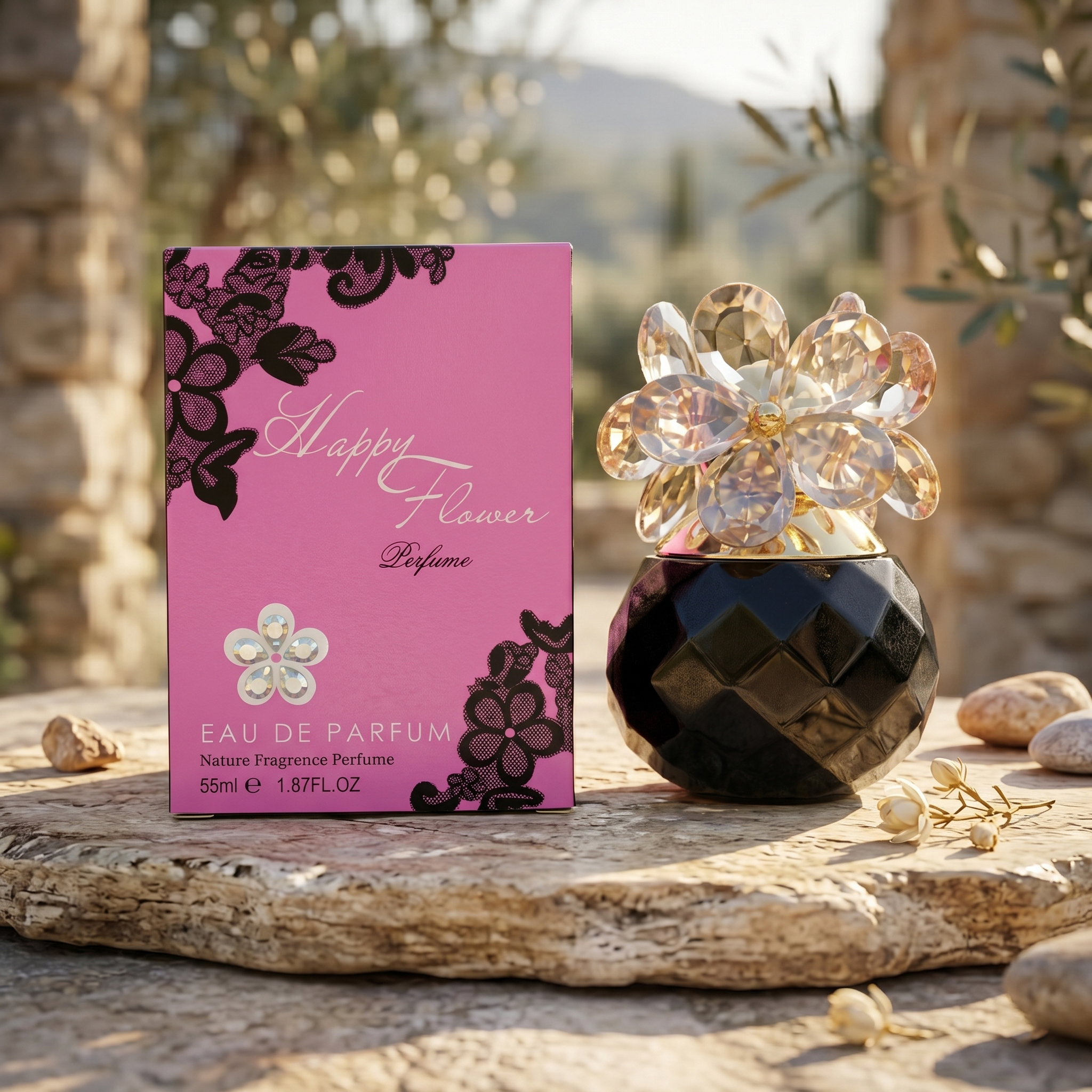 Longevity of Scents - Joyful Blossom Femineous Spritz 55 Milliliters Ideal Present Choice On Special Occasions-image-1101939801