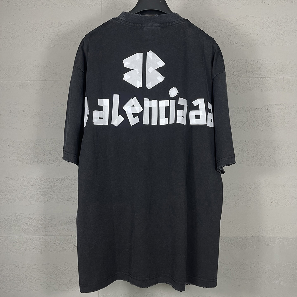 Baleniagga Luxury Designer T Shirts Summer Fashion Mens T Shirts Womens Casual Pure Cotton Extra Large Loose Size Tshirts Short Sleeve High Quality