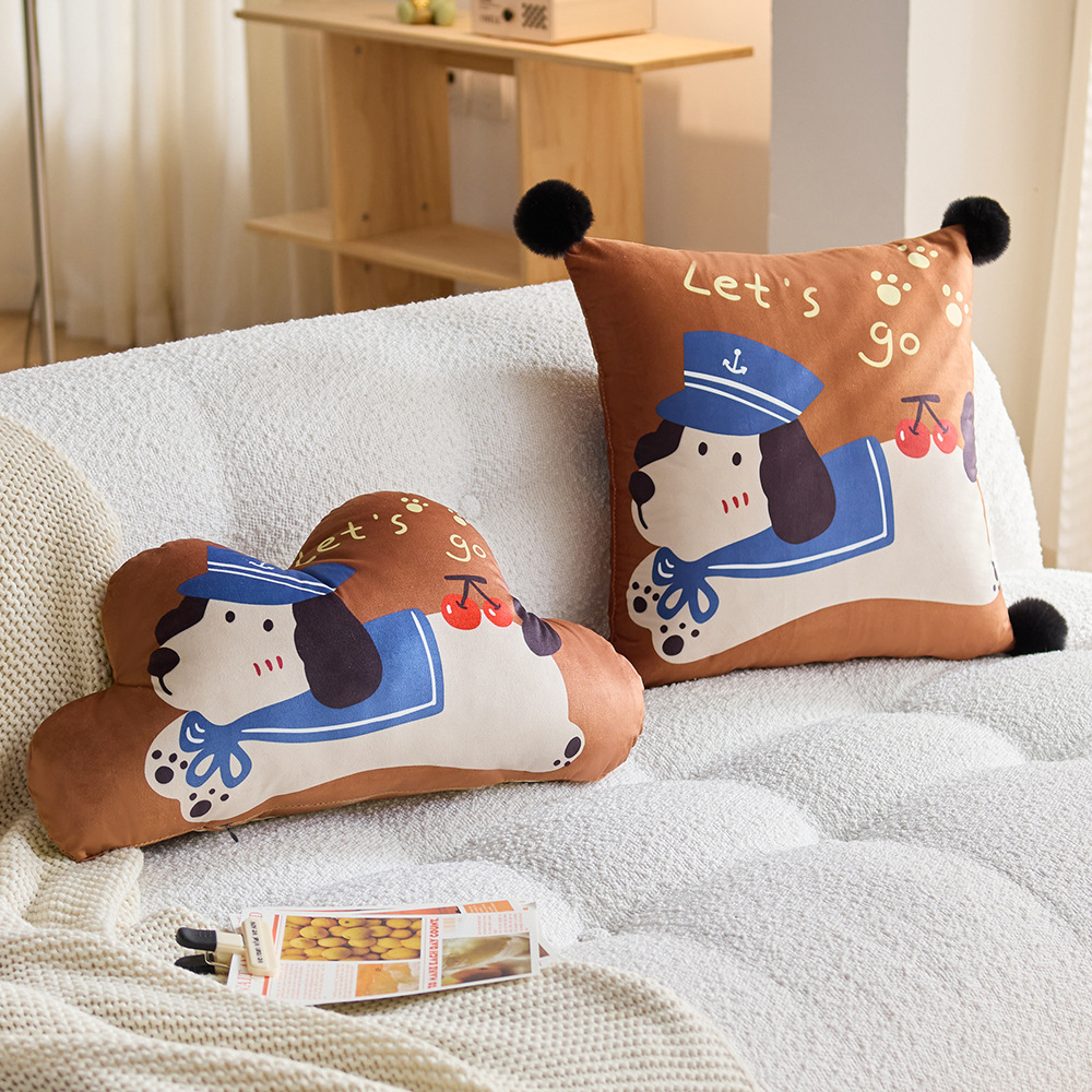 Cloud-shaped upholstered headboard cushion, living room decorative pillow, sofa cushion cover. Z7TD01-image-1101963004