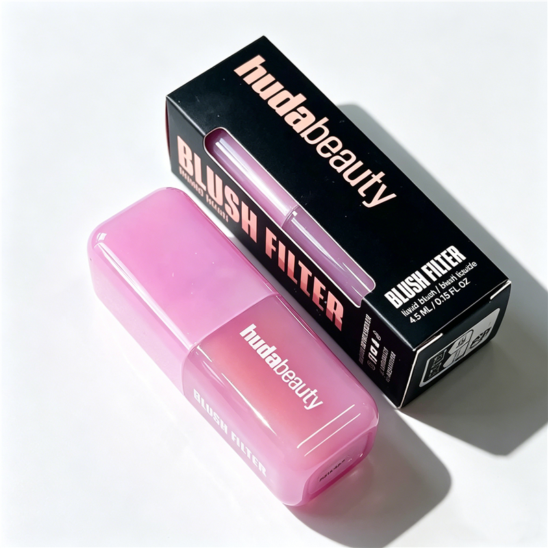 HUDA BEAUTY 4.5ml Soft Glow Liquid Blush Filter Natural Lightweight Long Lasting Face Blusher Cotton Candy Ube Peach Strawberry Watermelon