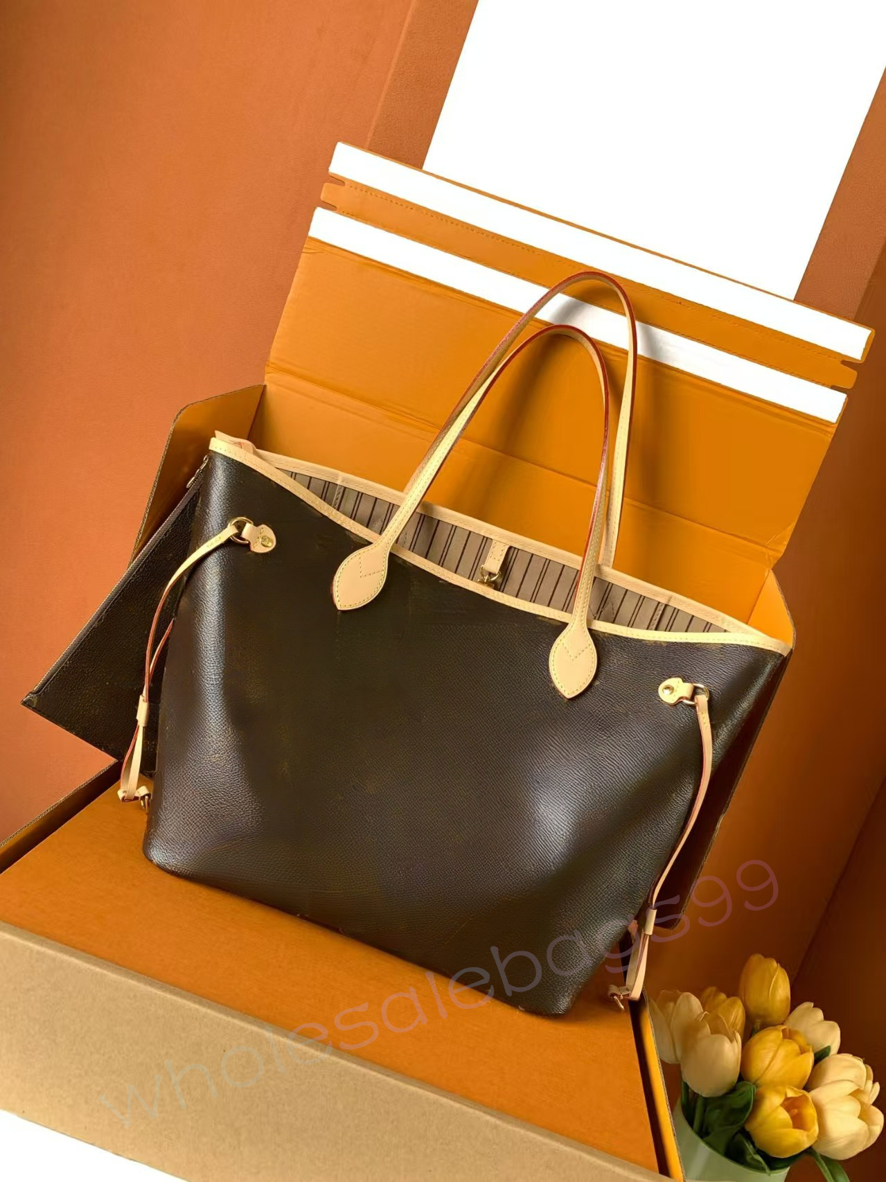 luxury desinger women handbag totes old cobbler with wallet 2 pcs set shopping bag upgraded version top highest quality coated canvas single shoulde