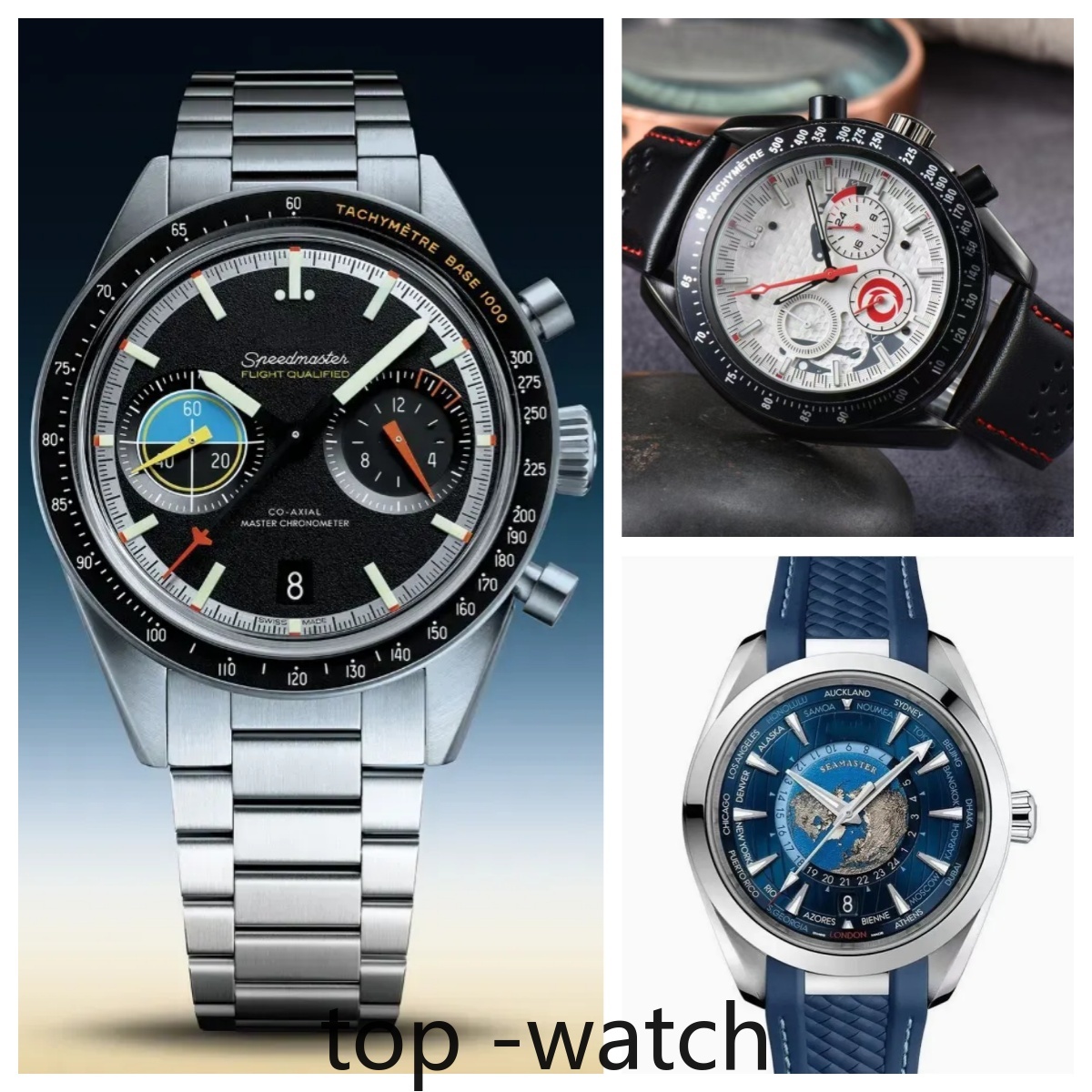 AAAAA high quality designer 007 Stainless Steel Wrist Watches for Men Mens Watches All Dial Work Quartz man Watch 300