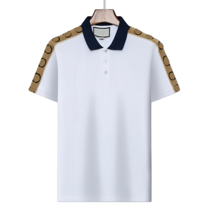 gg Polo Shirt Designer Men's Fashion Horse T Shirts Casual Men Golf Summer Polos Shirt Embroidery High Street Trend Top Tee Short Sleeved