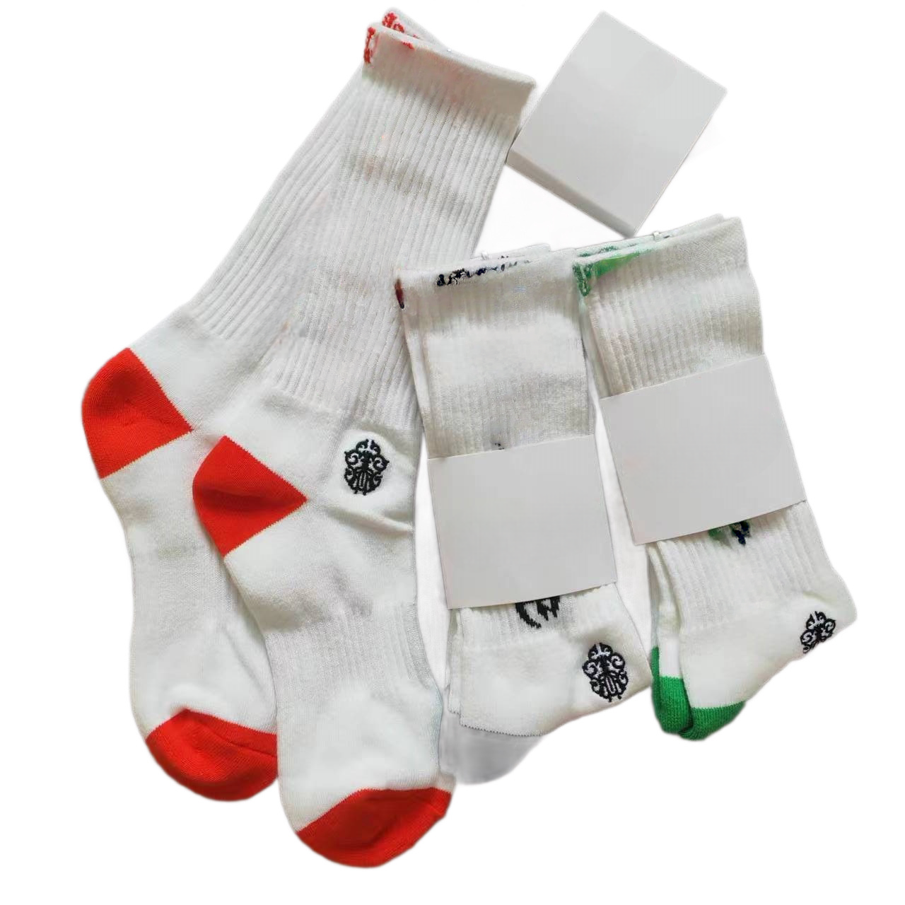 Designer Socks Mens Socks Autumn Winter New Heart Print Socks Stripe Letter Lip Embroidery Towel Bottom Sport Socks-image-1102092007