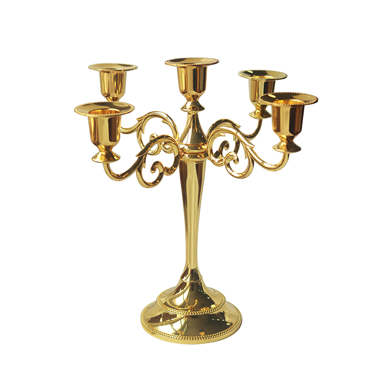 Candle Holders European Style Canstick Retro Color Spiral Wedding Home Creative Desktop Decoration-image-1102748545