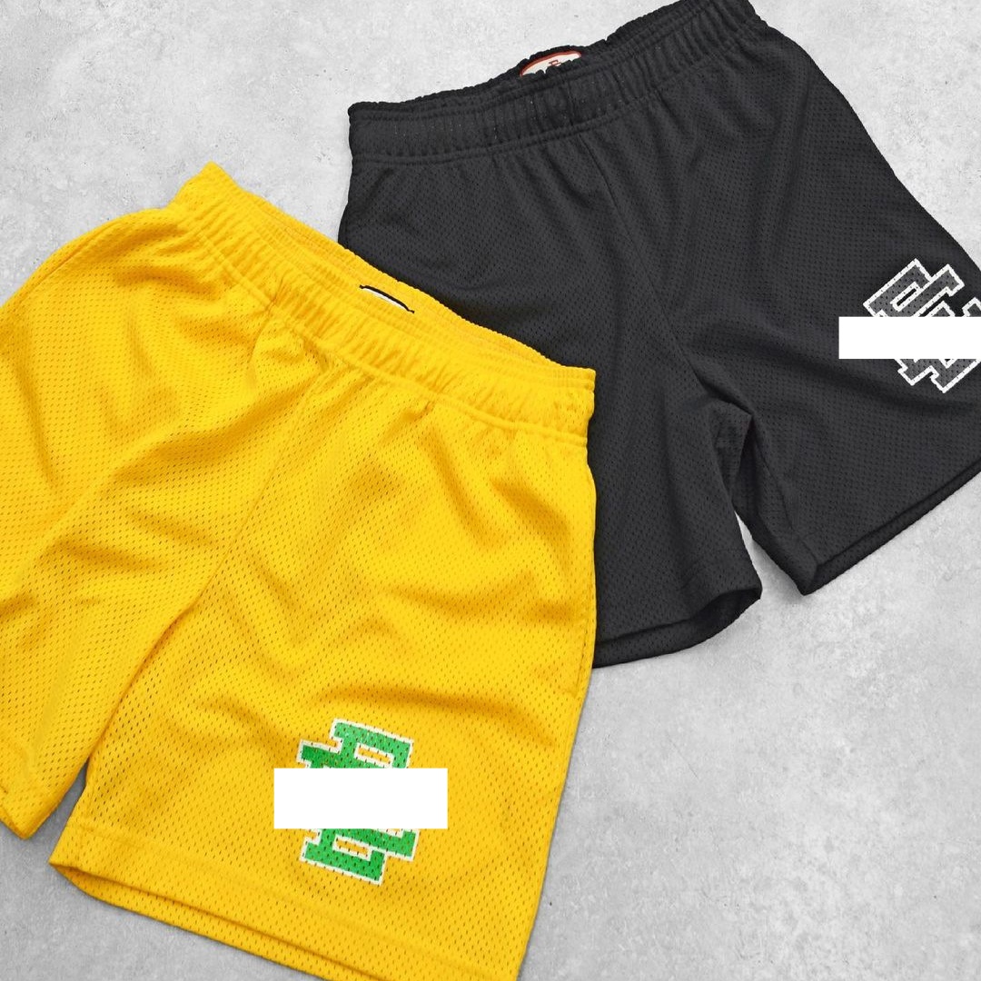 ericllyshorts 2026 Emanuel Men Beach Board Shorts fitness Training Workout Sport Short Pants Summer Gym Jogging Mesh Casual Shorts