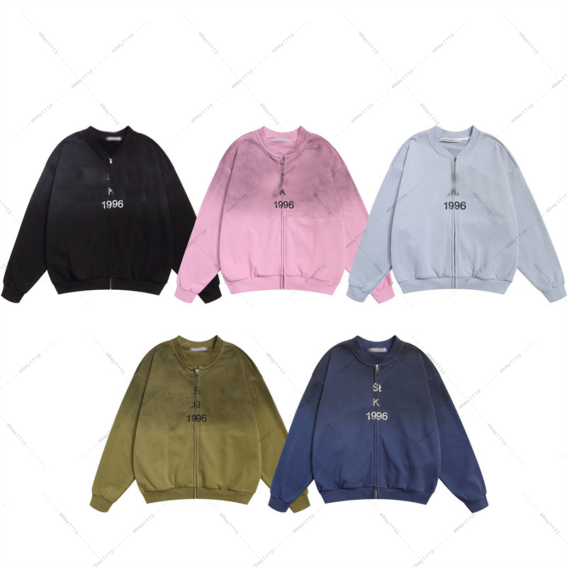 1996 Retro Style Men's Hoodie Acid Washed Rendered Distressed Minimal Letter Print Casual Loose Hooded-image-810608840