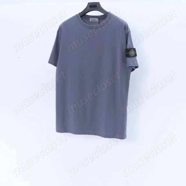 Tees Designer Fashion Pull Stone T Mens For stone Top Women topstoney Tshirt Crew Neck Shorts Letter Tee Sleeve Cotton Breathable Shirt 728