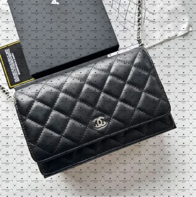 Top Designer Handbag Shouder Chain Bag Cutch Fap Totes Bags Waet Check Veour Thread C Purse Doube Letters Soid Hasp Waist Square Stripes Women BAG