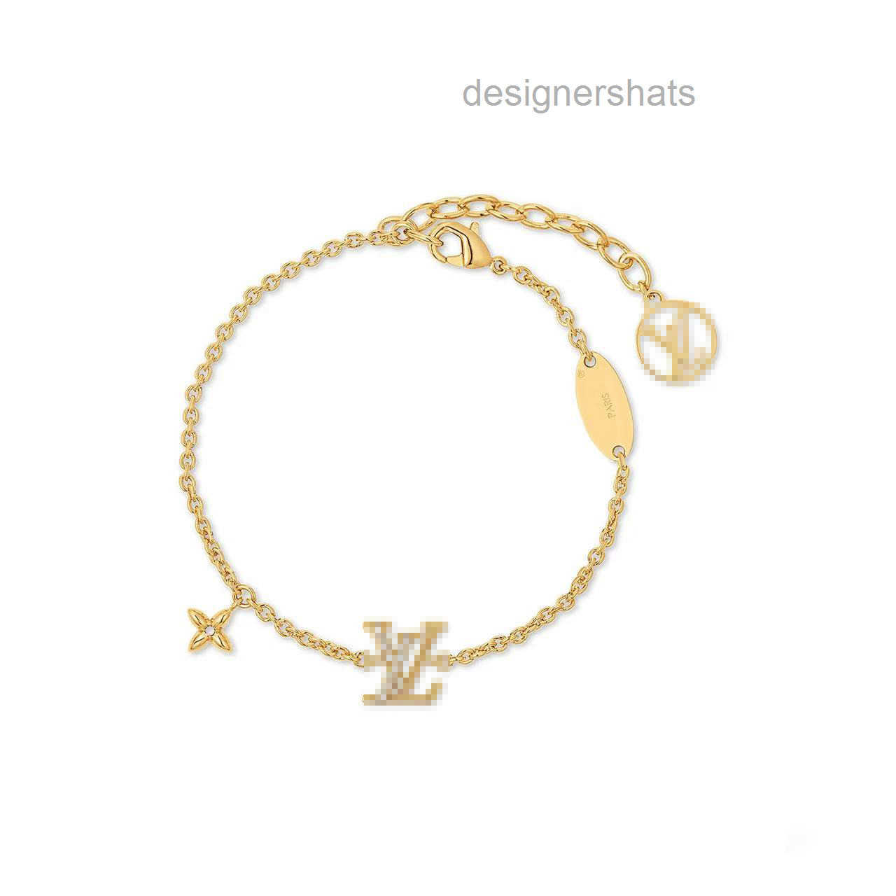 Diamond bracelet charm Clover chain Designer Jewelry fashion high-end version Elegant Classic Wristband 18K bracelets for women r8Uu