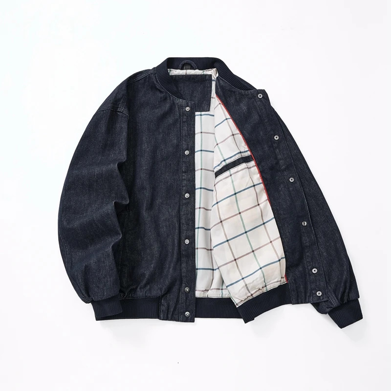 2026 Spring Autumn and Winter Coats for Men Spring and Fall Trends Plankton Denim Cargo Jacket Loose Casual Mens Coat 260416BJ