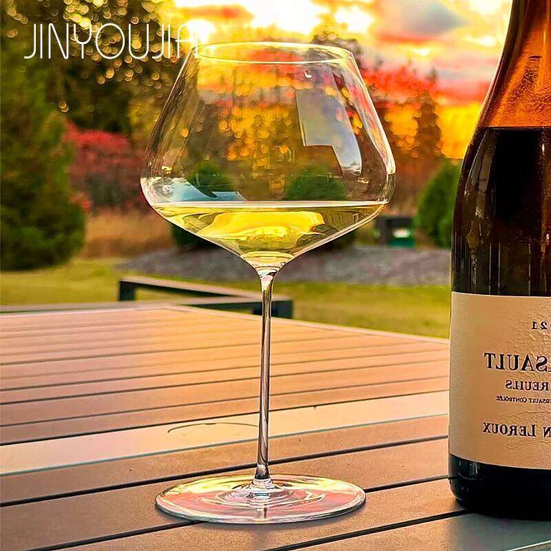 New Model 590ml Zalto Style Balance Chardonnay White Wine Crystal Glass Hand made High Quality Goblet 26L0417