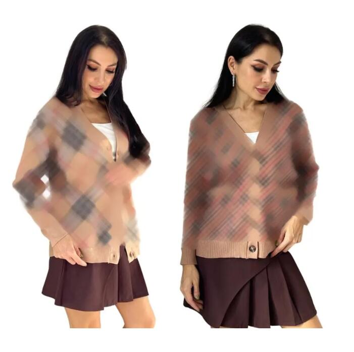 Designer Pulls à manches longues col en V Femme Pull Cardigan jersey tricot Pulls Pull Femme Manteau Vêtements pour femmes