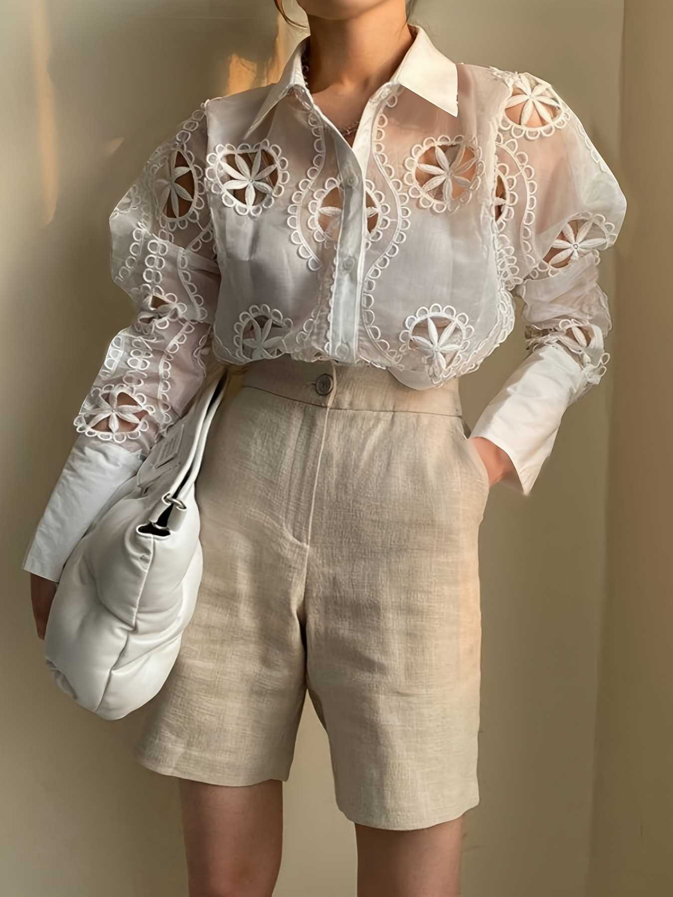 Women's Blouses Shirts New Spring Long Sleeve White Blouse Women Sexy Hollow Out Floral Embroidery Female Shirt Tops Vintage Loose Casual Bl-image-862281840