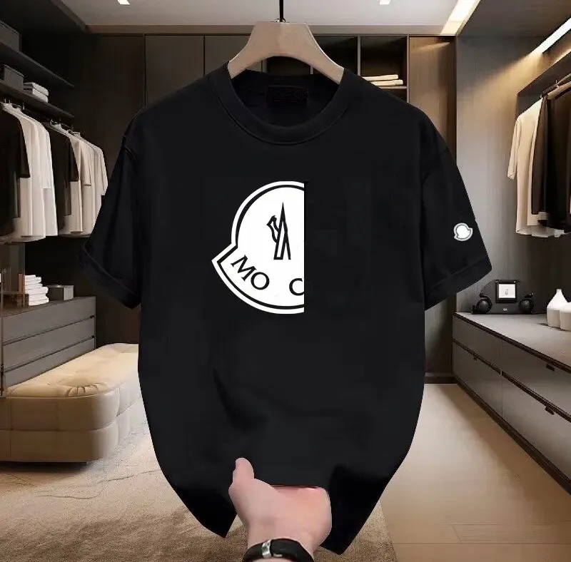 Summer clothes luxury men shirts brand designer men's casual round-neck cotton T-shirts, women's fashionable short-sleeved T-shirts AAA