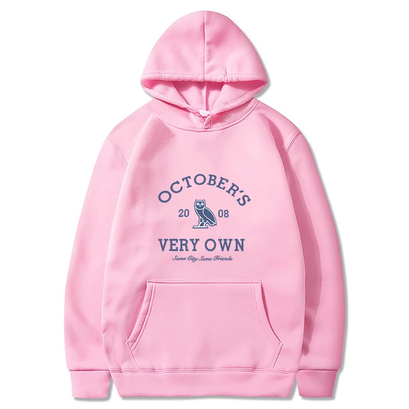 Ovohoodies Designer Mens Womens October Very Own Designer Classic Owl Letter Graphic Print Hooded Fashion Casual Pullover Streetwear Sweatshirt tees