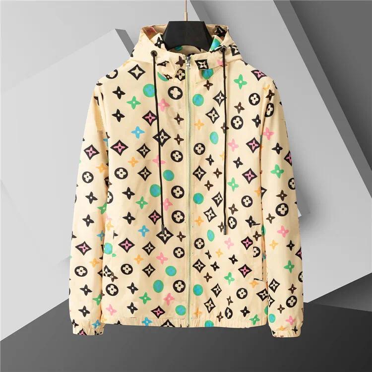 New designers Mens jackets Thin Reflective Men Waterproof Wind Breaker Coat Zipper Hoodie Jacket Quick Drying Sport Outwear trench coats