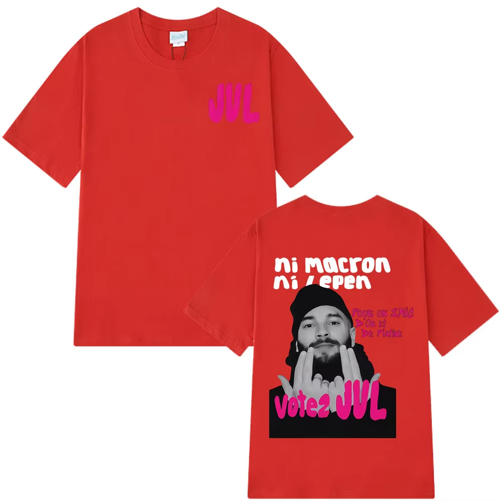 French Rapper 2026 JUL Fashion Graphics T-shirts New Men Women Hip-hop T-shirt Short-slved Casual Aesthetic Trendy Y2K Top L260612
