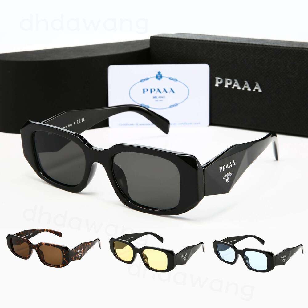 Designer Sunglasses Classic Black Frame Dark Gray Lens Triangular Signature Women Men Oversized Square UV Protection Trendy Shades Luxury sunglasses