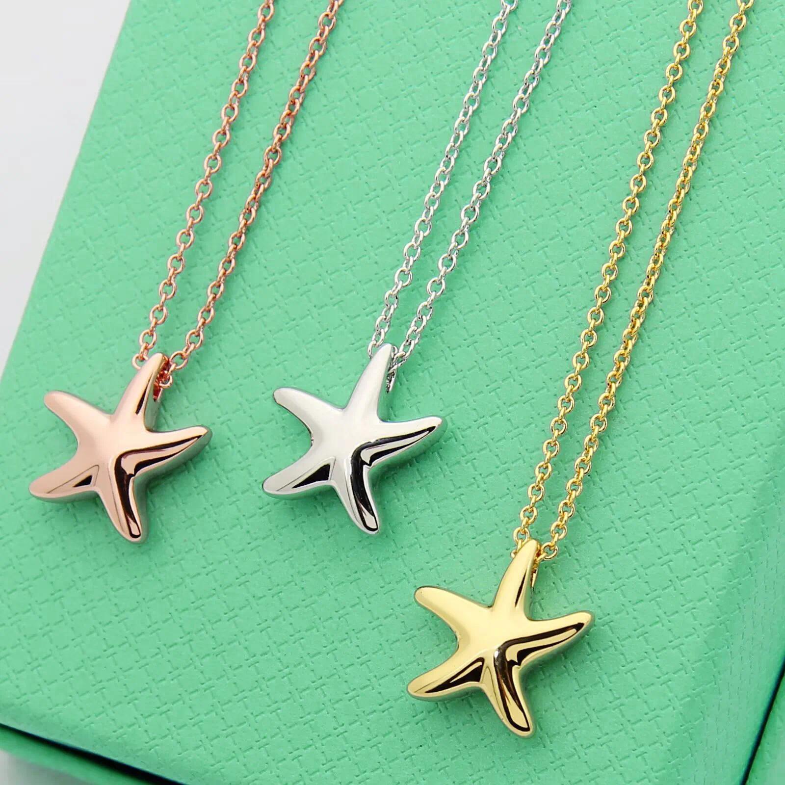 necklaces designer men jewelery Brand Chain necklace set with Electroplated thick gold pendant fashion brand light luxury clavicle chain for wome-image-1102498638