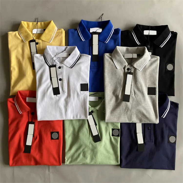 Designer Polo Shirt Luxury Mens Tshirt Cotton Polo Shirts Short Sleeve Fashion Embroidery Brand Mens Polos Summer Male Shirt