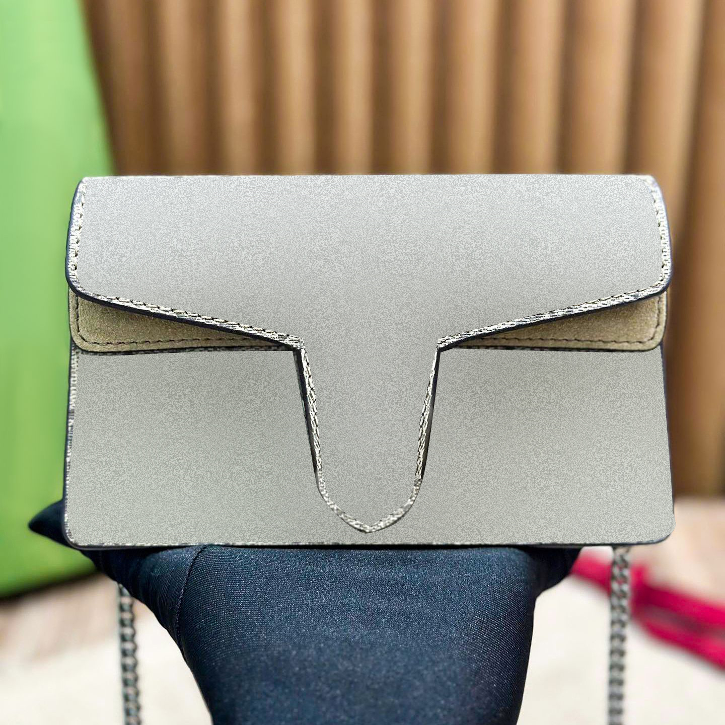 Womens chain envelope Shoulder Luxury bag mens snake purse Wallet Leather Messenger tote bag CrossBody Designer bags fashion clutch handbag saddl-image-934325242