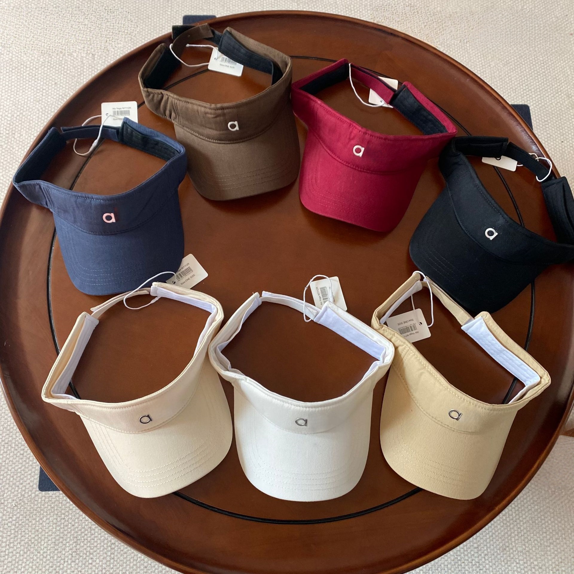 Designer Caps Luxury Brand Letter Logo Visor Men Women Fashion Casual Outdoor Running Tennis Sunshade Sun-Protection Empty Top Hats