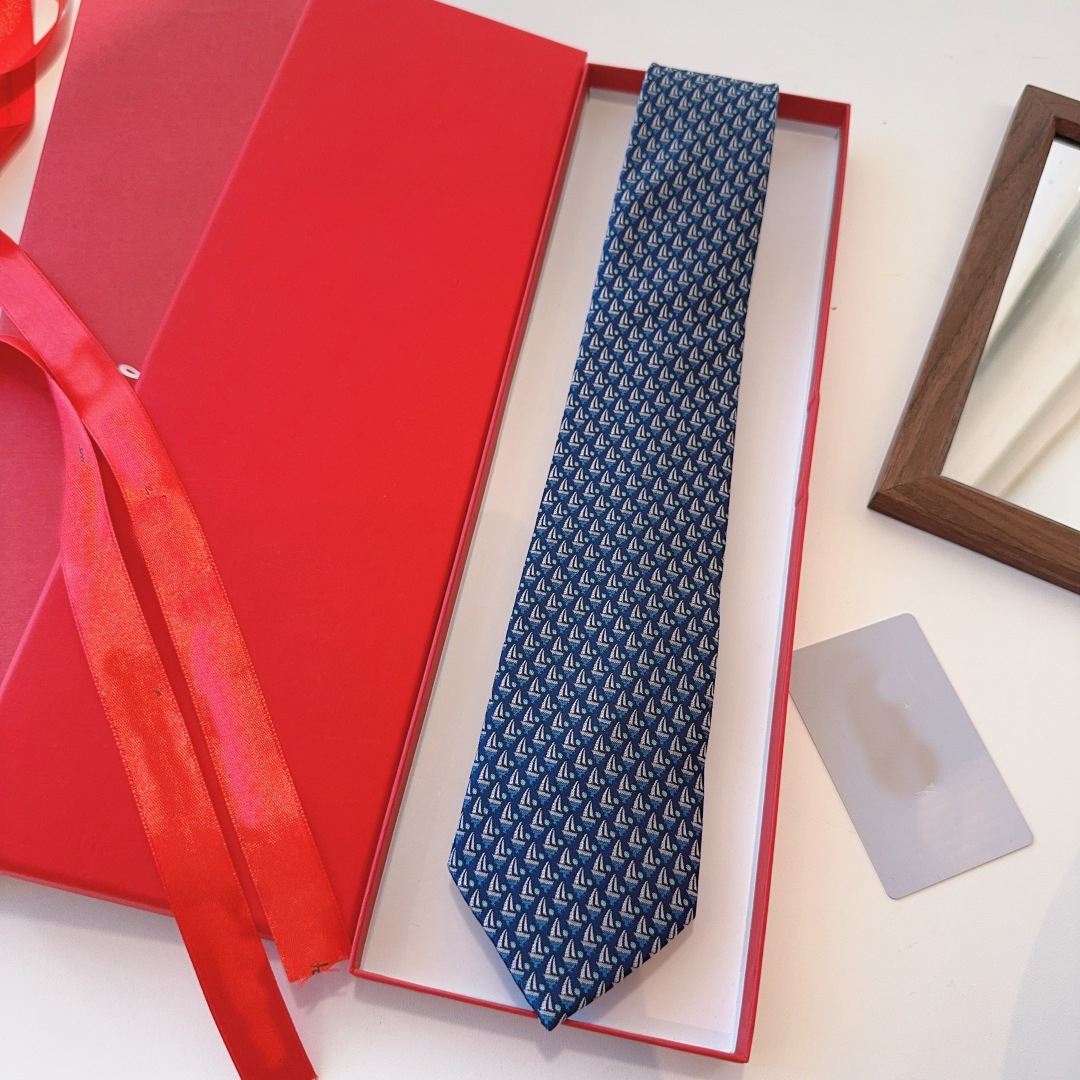3338 New Men's ties Fashion Premium Silk Tie Woven Handmade For Wedding Casual And Business With Original Box