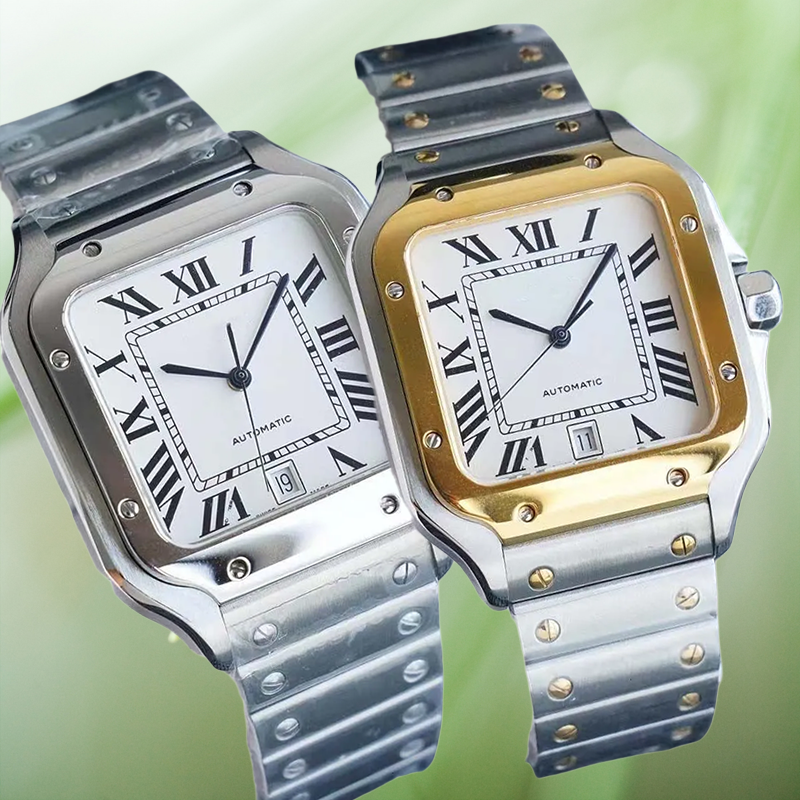 Luxury Designer mens watch 1847MC Mechanical movement date stainless steel display 100m waterproof watches sapphire glass watch fashion women watch