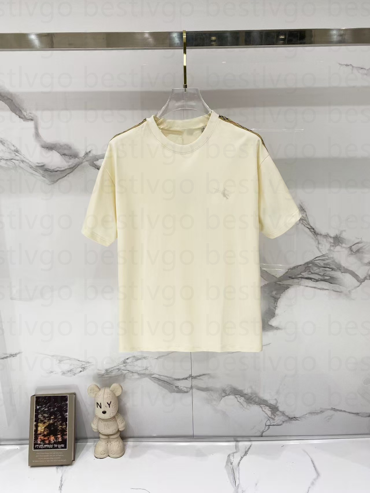Men T-shirt designer summer trendy brand high-quality pure cotton short sleeve casual fashion couple same style round neck T-shirt men women clothin