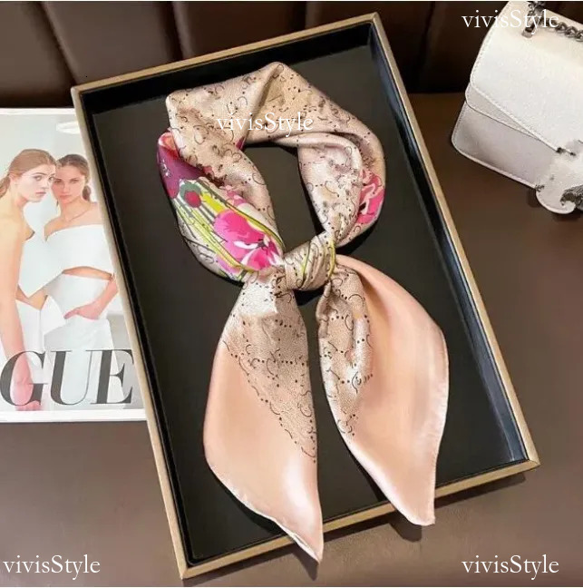 gg style Silk Head Scarfs for Women Winter Luxurious Scarf High End Classic Letter Pattern Designer Shawl Scarves New Gift Easy to Match Soft Touch