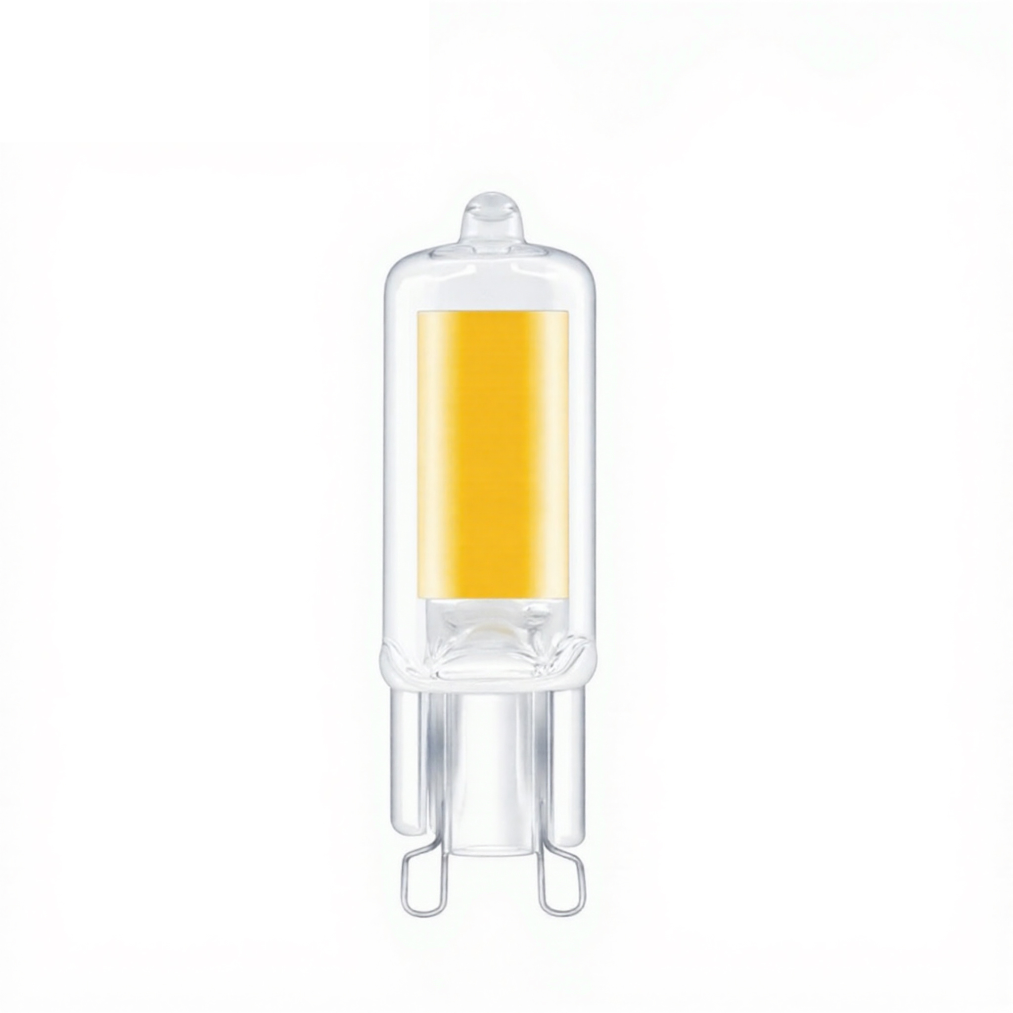 Bombilla LED G9 regulable de 3 W, vidrio COB, 3000 K/6000 K, blanco cálido y frío conmutable, 110 V, 220 V, alto CRI, para lámparas de araña, apliqu