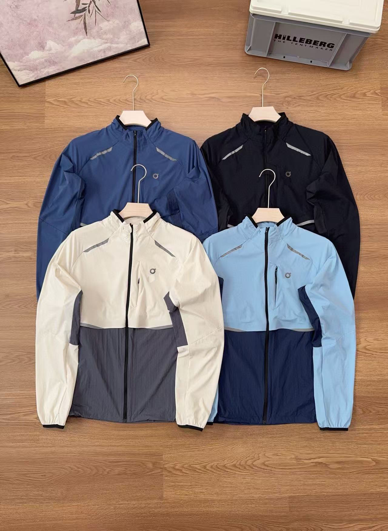 Vestes de créateurs Vestes pour hommes Vêtements d'entraînement d'athlétisme Léger Processus de pressage de colle Pressage de colle Veste de cour