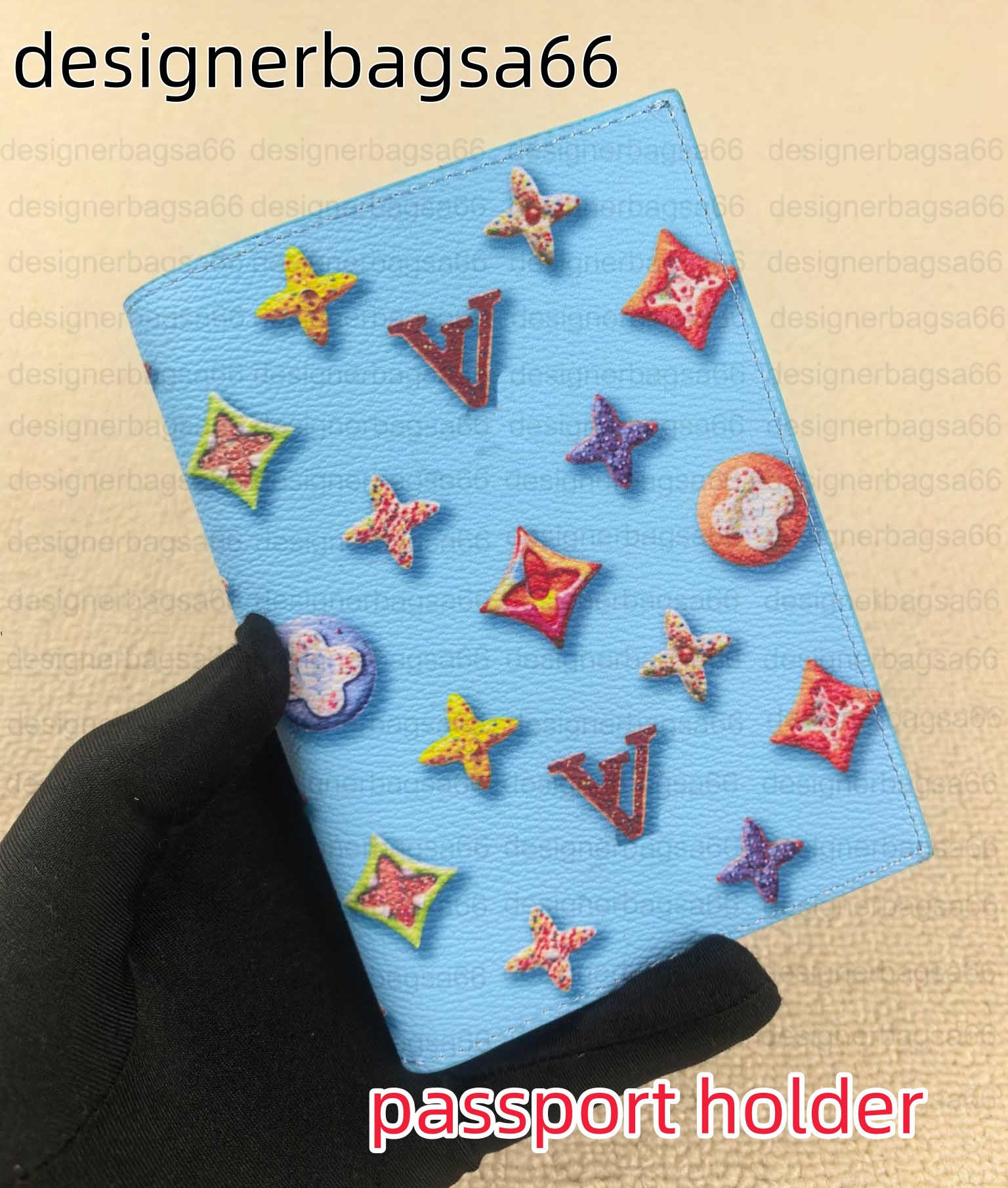 Luxury wallets for man women donut Classic flower Designer Card Holder PASSPORT COVER Fashion Brand Fashion Credit Credit card cover Couple Family T
